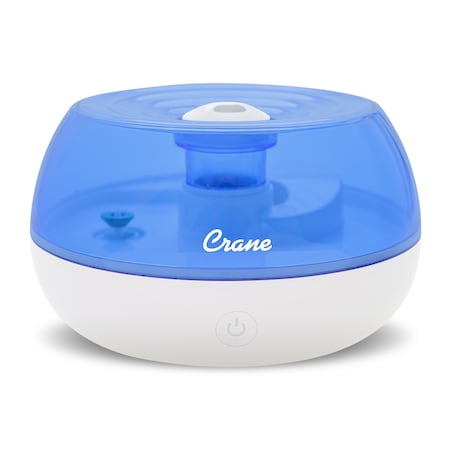 Crane Usa 0.2 Gal. Personal Ultrasonic Cool Mist Humidifier for Small Rooms EE-5951